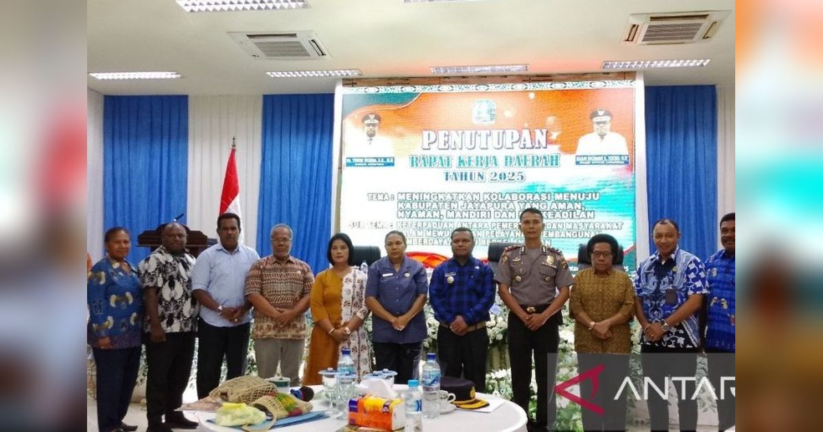 Pemkab Jayapura Genjot Kinerja OPD Lewat Rakerda 2025