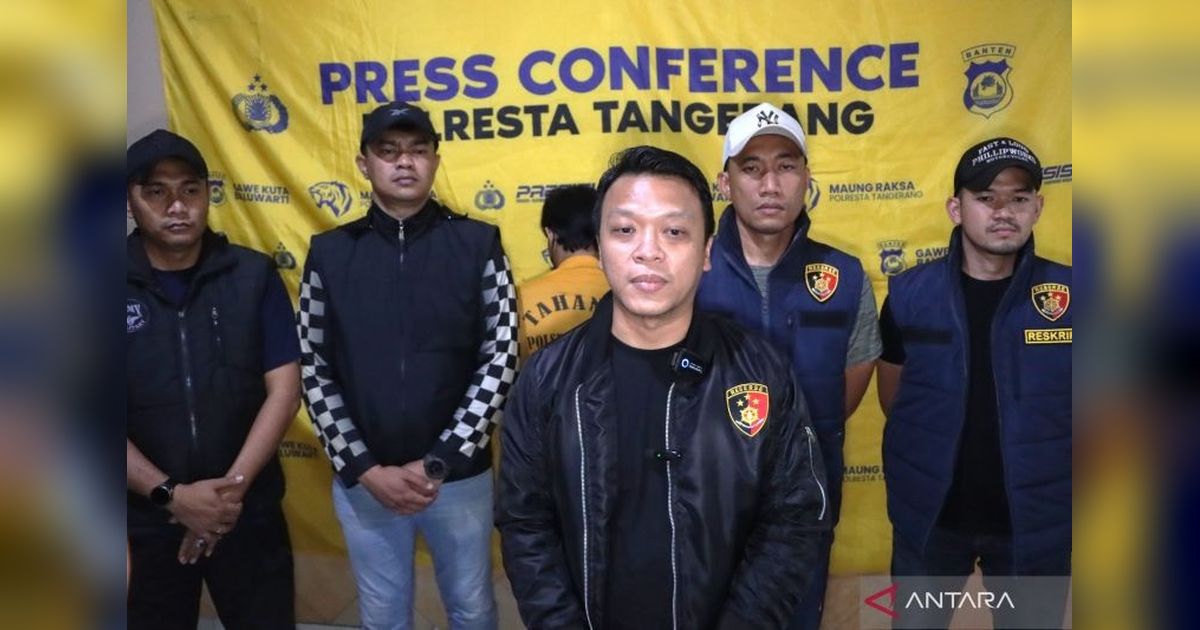Polresta Tangerang Ringkus Pelaku Perusakan Bus, Satu Pelaku Masih Buron
