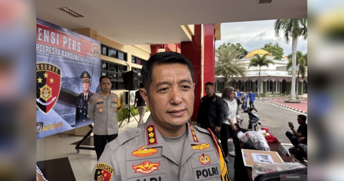 Polresta Bandung Ciduk 142 Preman di Kawasan Industri Kahatex