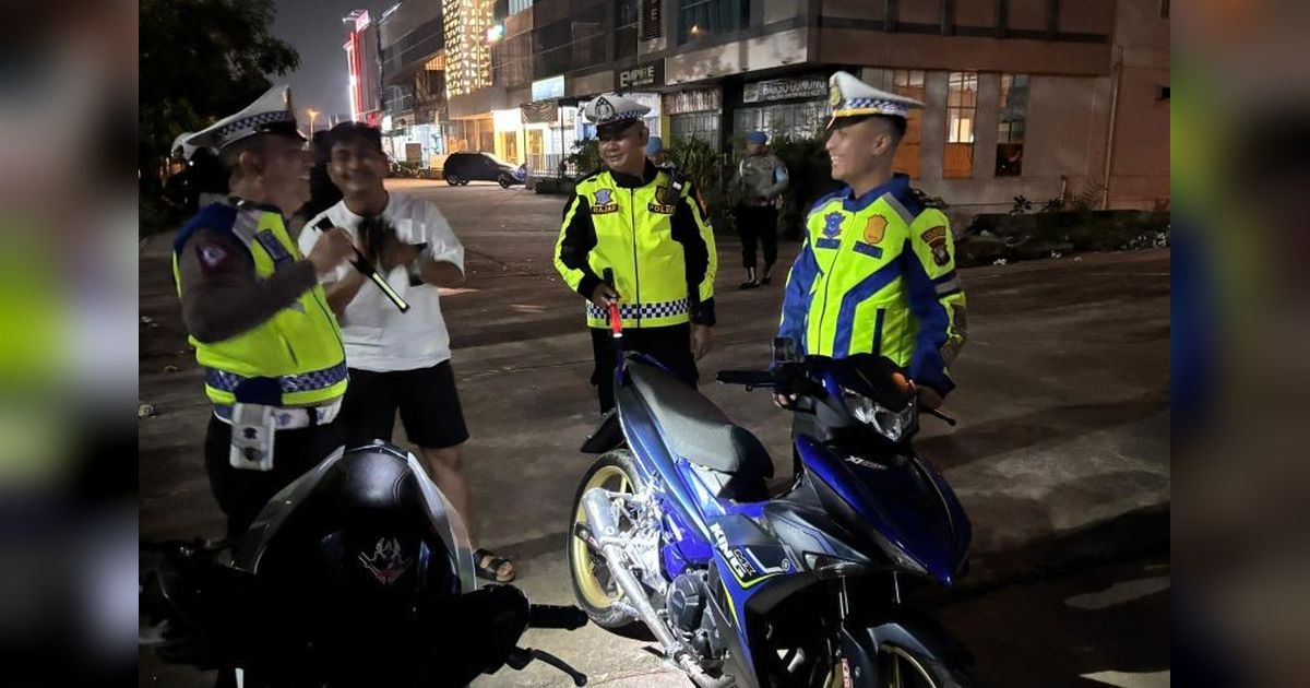 Polresta Barelang Tertibkan Parkir Liar dan Kendaraan Pelanggar Aturan di Batam
