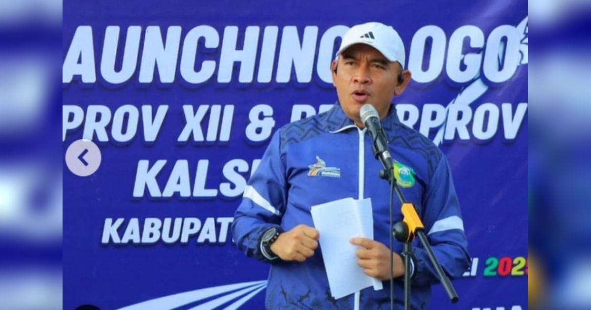 Logo Porprov XII dan Peparprov V Kalsel 2025 Resmi Diluncurkan di Tanah Laut