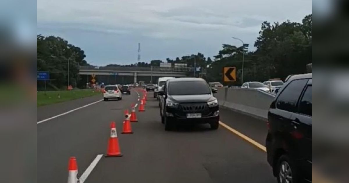 Contraflow Tol Jagorawi Antisipasi Lonjakan Pemudik Waisak