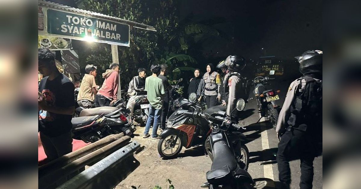 Polres Maros Tingkatkan Patroli Malam, Cegah Kriminalitas di Lokasi Rawan