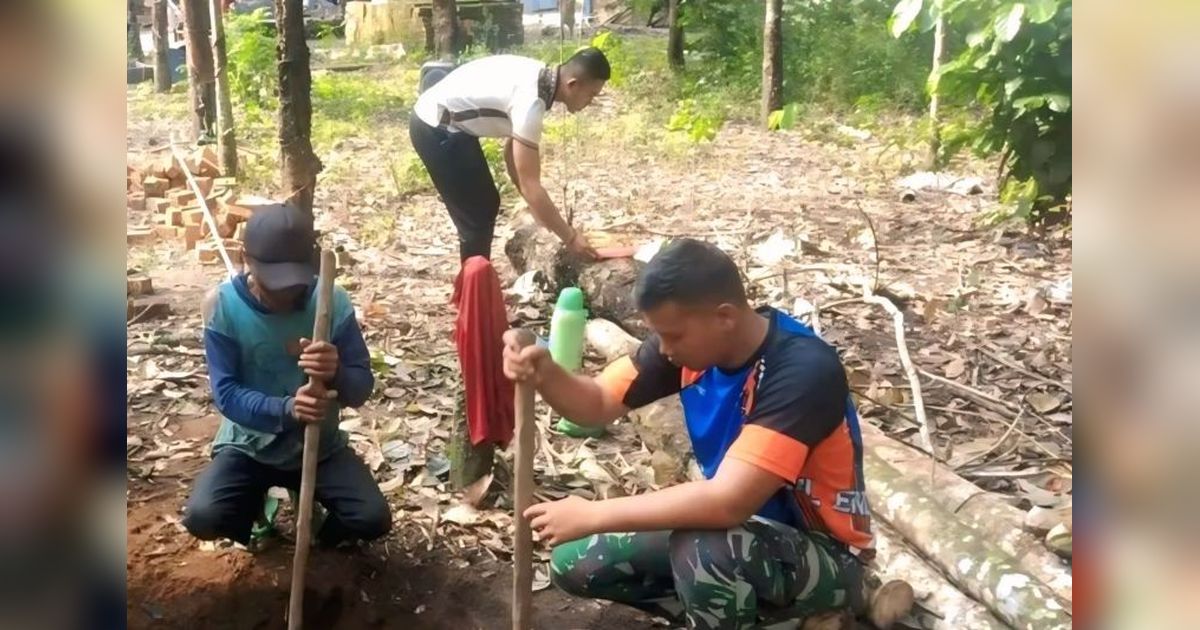 Satgas TMMD Bangun MCK di OKU Selatan, Wujud Peduli TNI terhadap Kesehatan Masyarakat