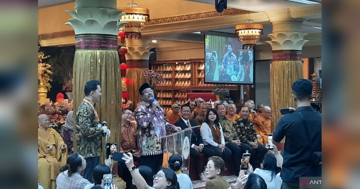Wagub DKI: Jakarta Kota Aman dan Nyaman untuk Semua Umat Beragama, Waisak 2025 Buktinya!