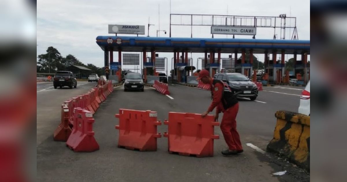 Contraflow Tol Jagorawi Dihentikan, Arus Lalu Lintas Puncak Kembali Normal