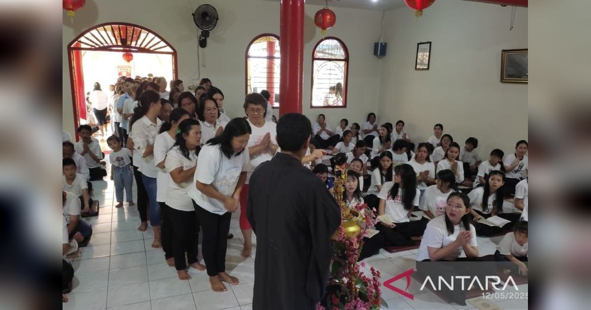 Ketua Vihara Buddhis Svakha Berharap Perdamaian Dunia di Hari Waisak