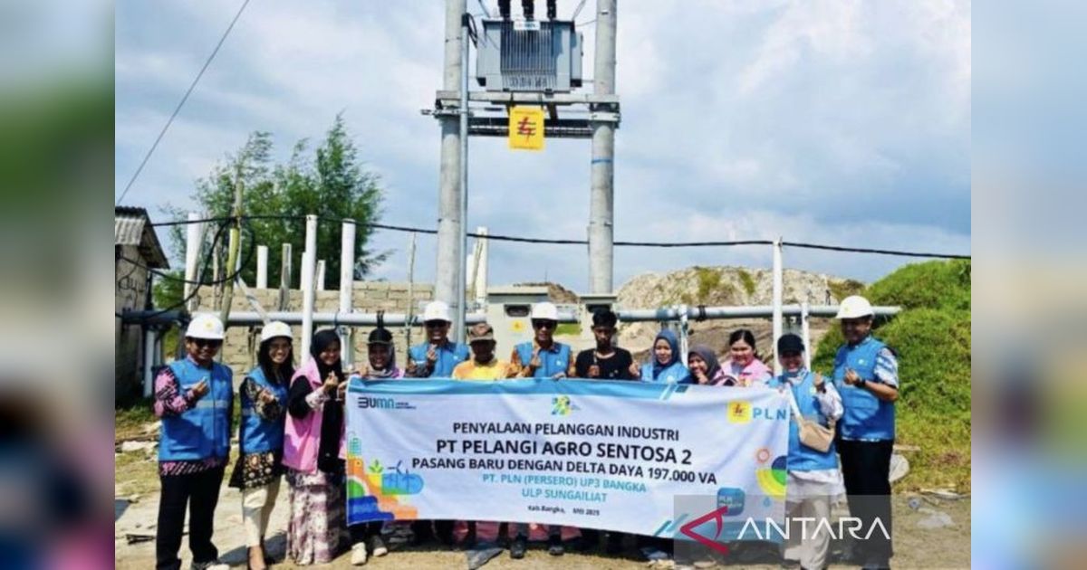 PLN Babel Jamin Pasokan Listrik Andal, Dorong Ekonomi Bangka Belitung