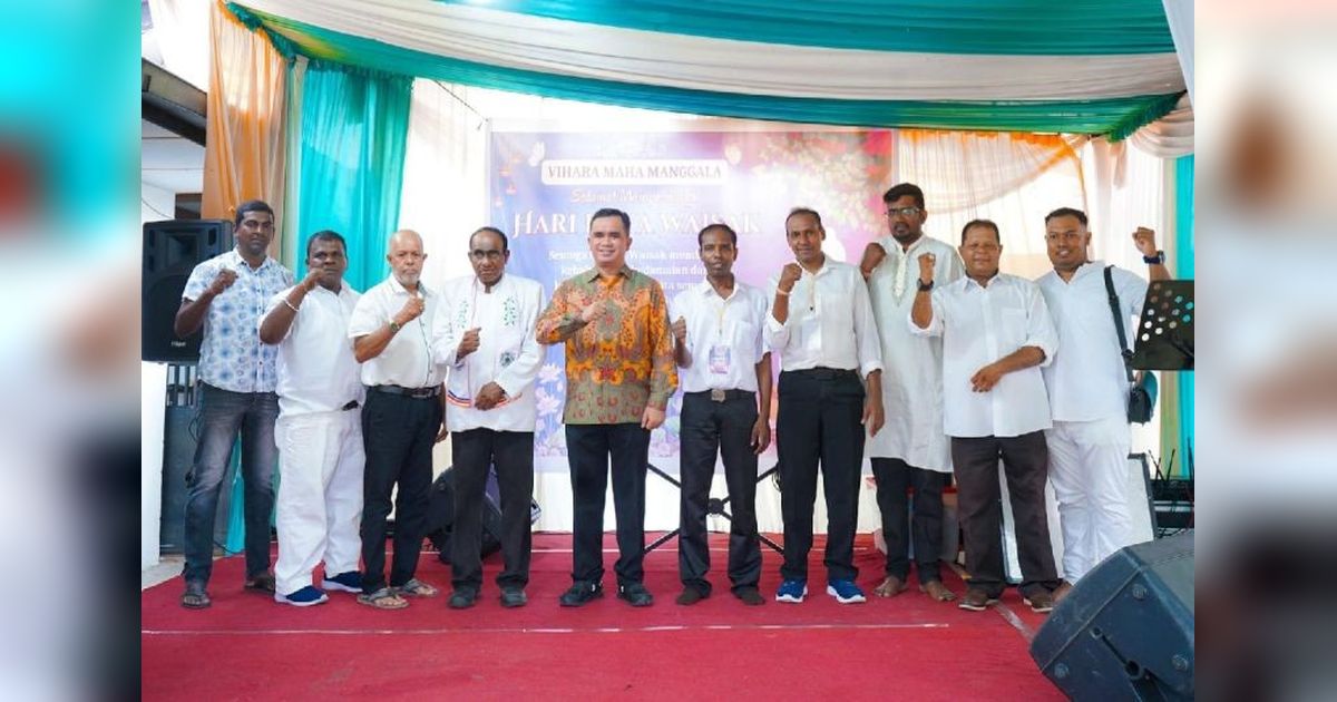 Nilai-nilai Waisak Inspirasi Medan Bangun Kota Tertib dan Berkelanjutan
