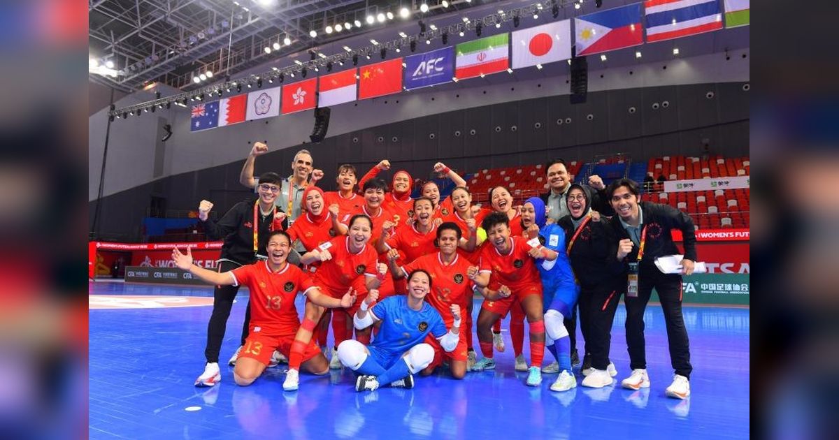 Timnas Futsal Putri Indonesia Tantang Tuan Rumah China di Perempat Final Piala Asia
