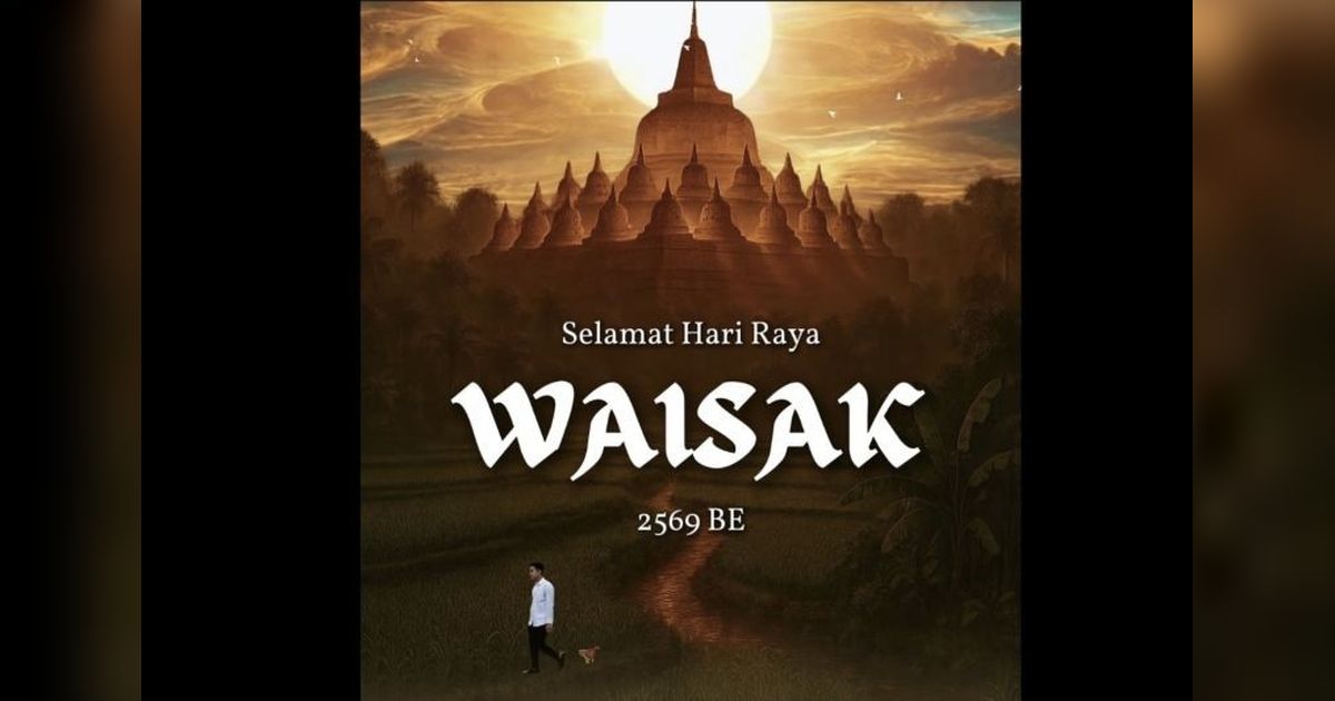 Waisak 2025: Momentum Perkuat Kasih Sayang dan Toleransi, Ajak Wapres Gibran