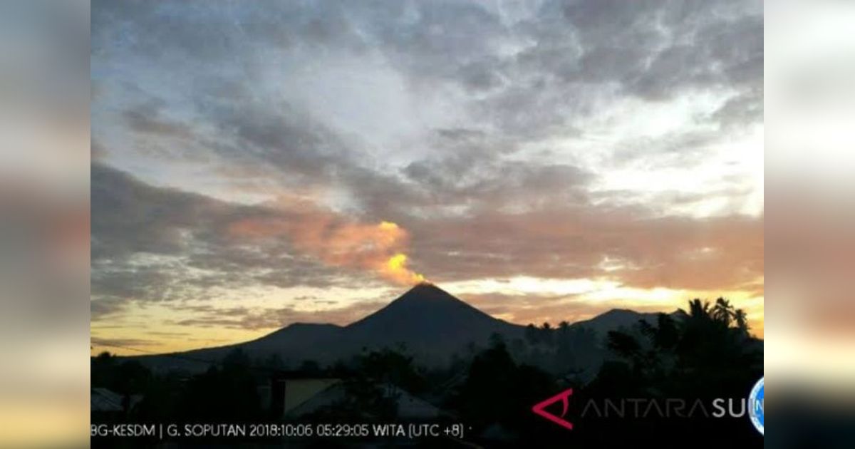 Waspada! Radius Bahaya Gunung Soputan Diperluas, Masyarakat Diminta Jauhi Kawasan Ini