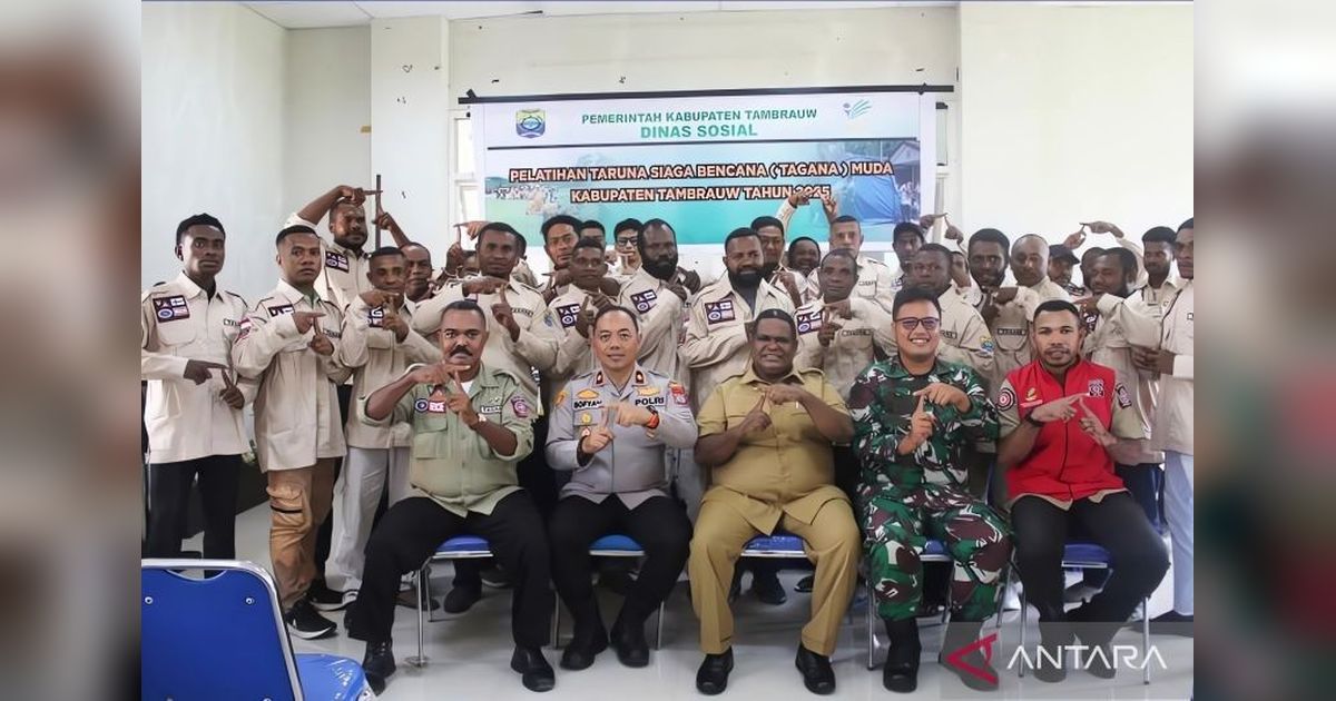 Pemkab Tambrauw Latih 33 Warga untuk Siaga Bencana Multi-Risiko
