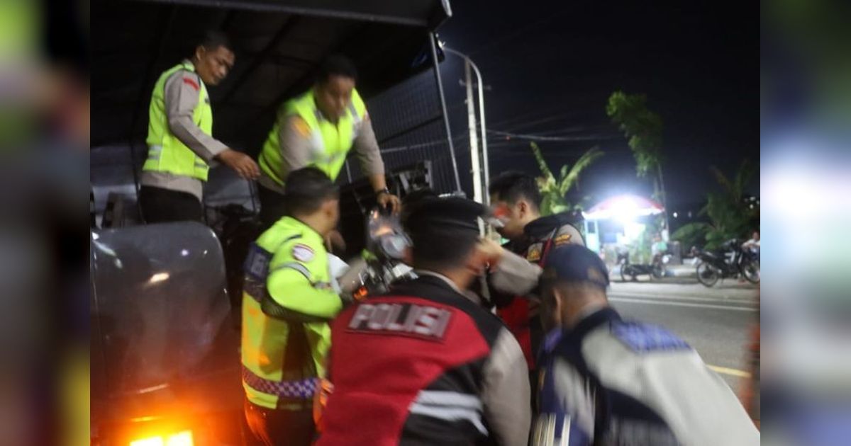Polres Pacitan Intensifkan Razia Balap Liar dan Knalpot Brong