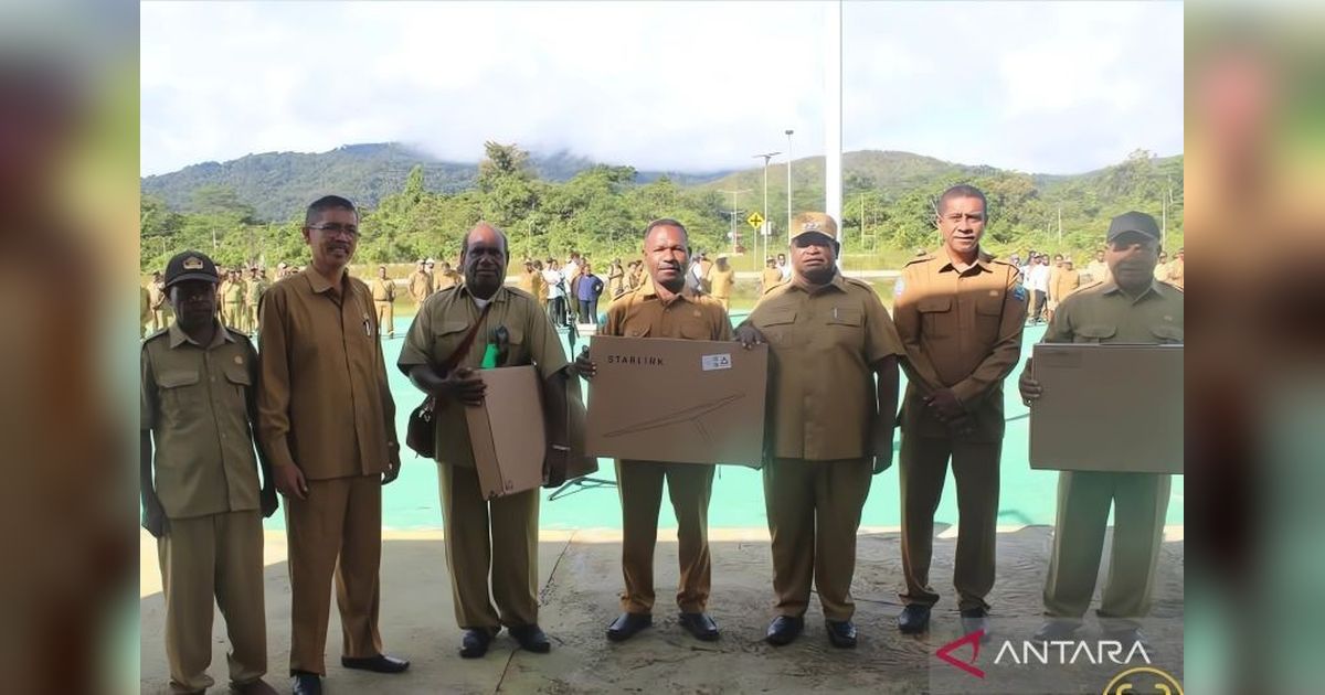 Tambrauw Perkuat Akses Internet di Pedalaman dengan 238 Unit Starlink