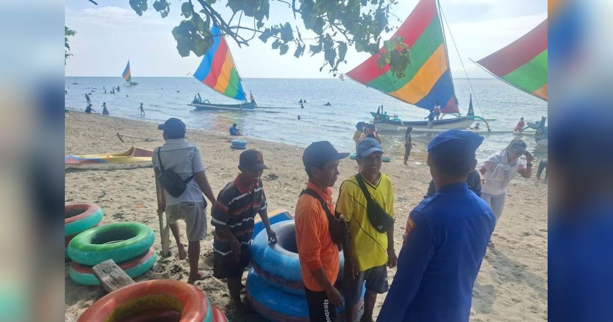 Patroli Satpolairud Situbondo Amankan Libur Panjang Waisak di Pantai Pasir Putih