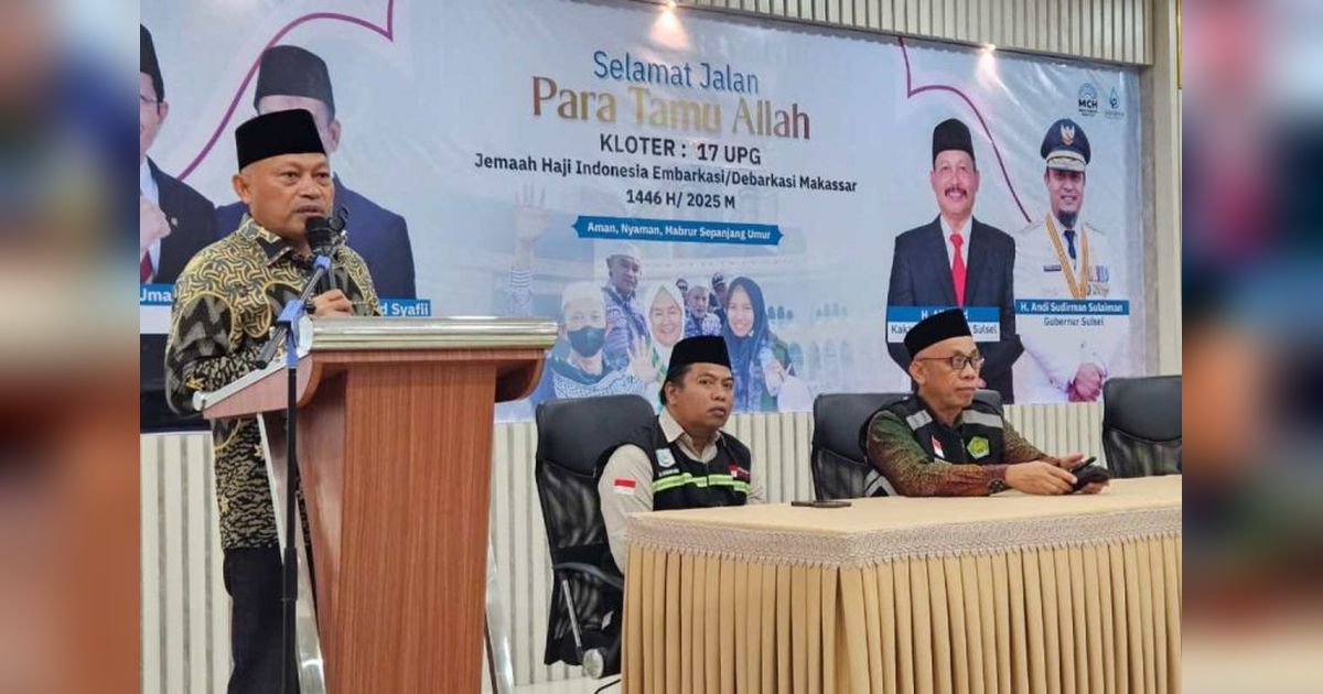 Wagub Maluku Utara Lepas Kloter 17 Calon Haji Menuju Tanah Suci