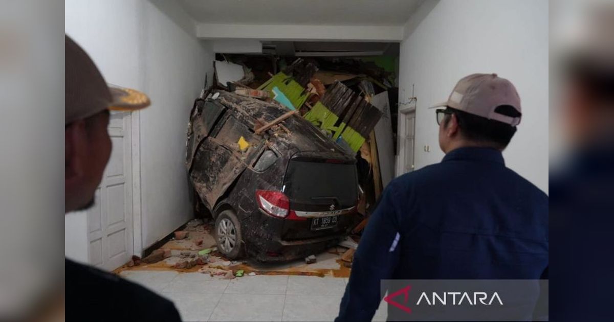 Longsor Bekas Tambang Ilegal di Kutai Kartanegara: 14 Rumah Rusak, Empat Warga Luka