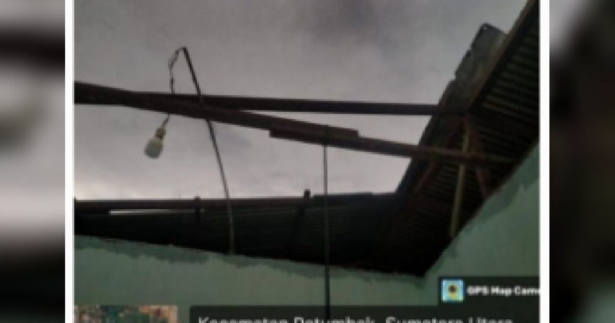 Cuaca Ekstrem Rusak 12 Rumah di Deliserdang, Satu Warga Meninggal