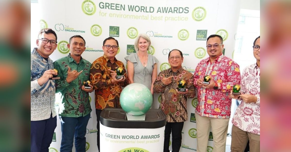 Pertamina Regional Jawa Raih 5 Green World Awards 2025 di Selandia Baru