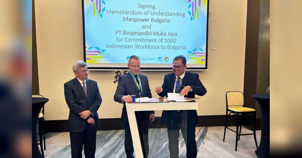 Bulgaria Negara Menjanjikan bagi Pekerja Migran Indonesia: MoU untuk 1.000 Tenaga Kerja Ditandatangani