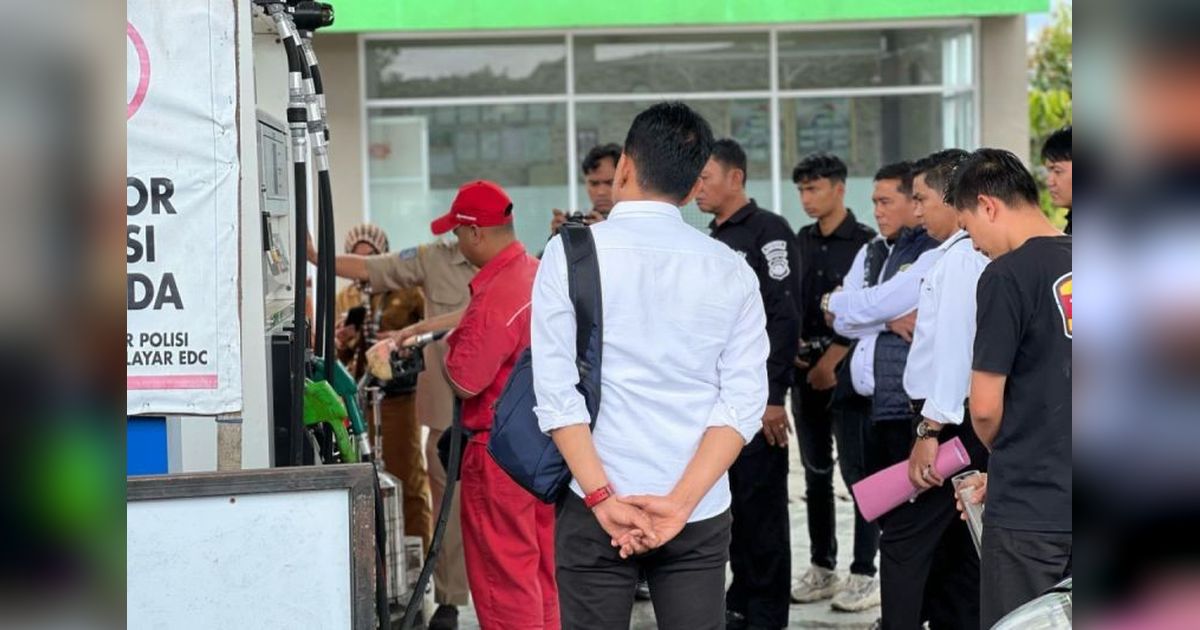 Polres Rejang Lebong Awasi Distribusi BBM di SPBU, Pastikan Stok Aman