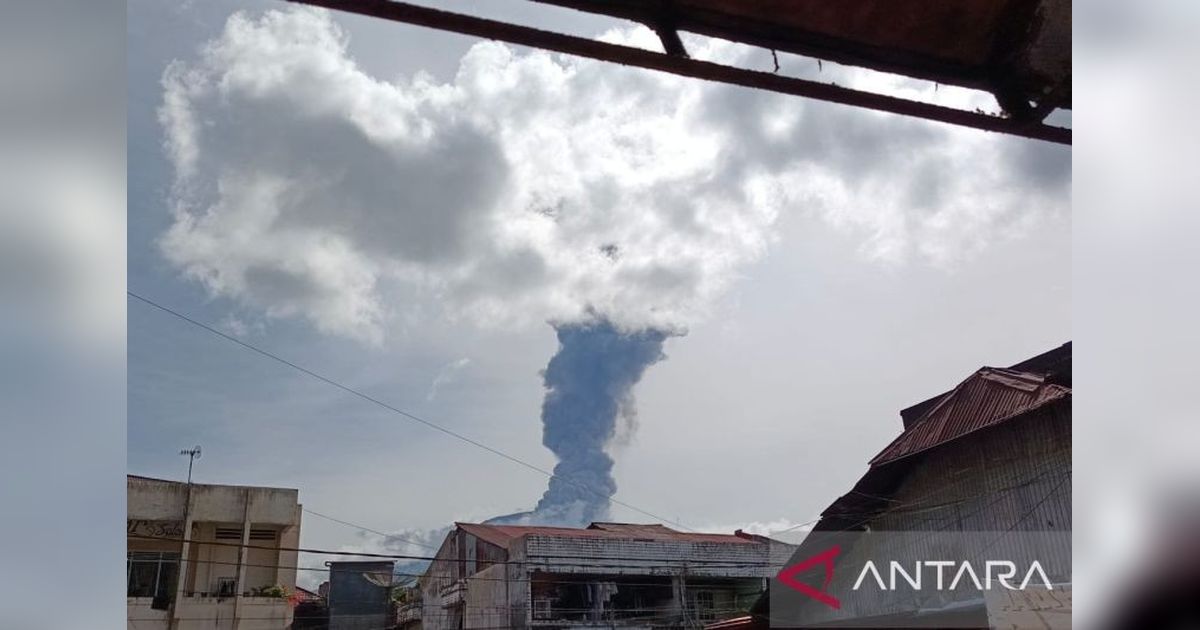Gunung Marapi Meletus: Kolom Abu Mencapai 1.600 Meter, PVMBG Keluarkan Rekomendasi