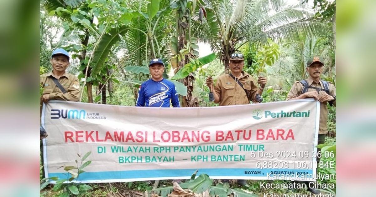 Perhutani Lebak Gandeng TNI-Polri Cegah Tambang Ilegal Batu Bara