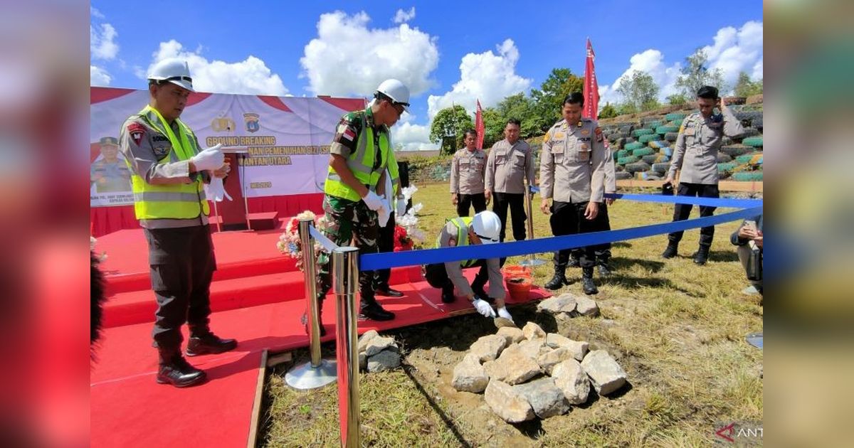 Polda Kaltara Bangun SPPG Dukung Program MBG di Bulungan: Layani Ribuan Siswa