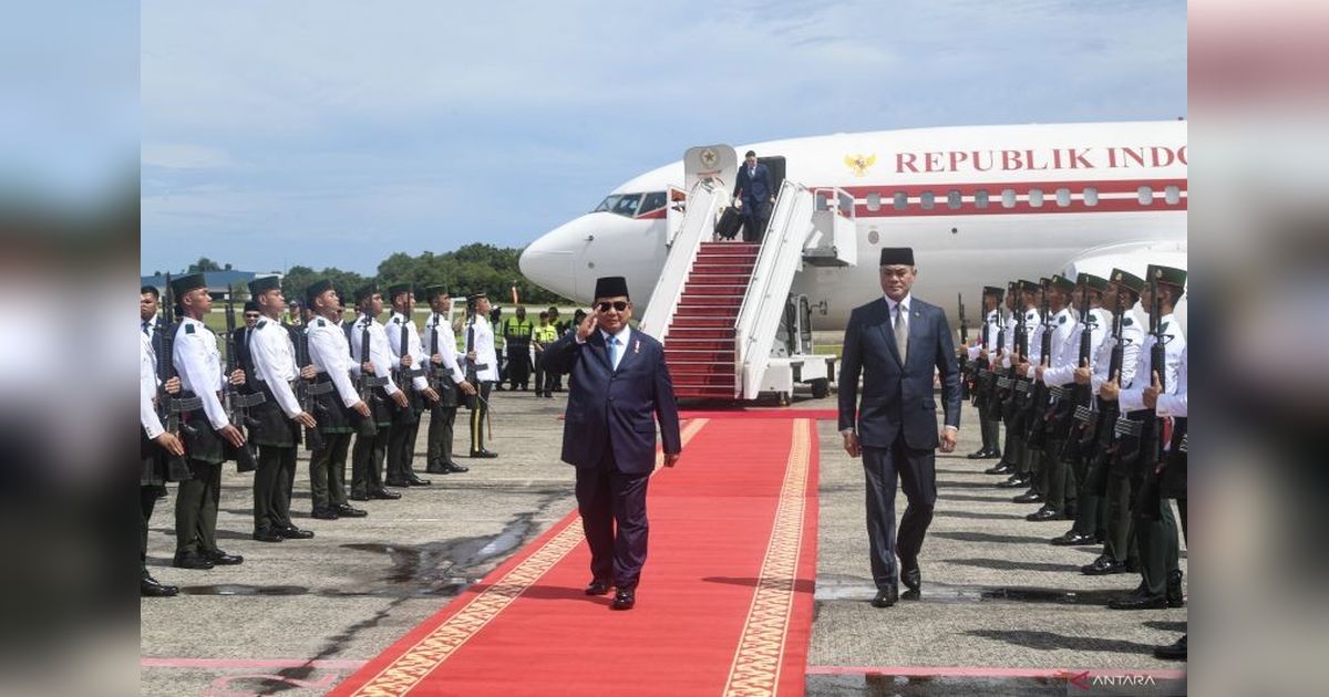 Kehormatan Tinggi: Putra Mahkota Brunei Antar Presiden Prabowo ke Istana Nurul Iman