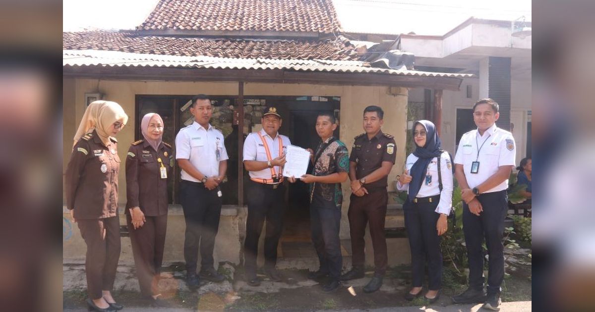 KAI Daop 7 Madiun dan Kejari Kota Madiun Sukses Tertibkan Aset Negara