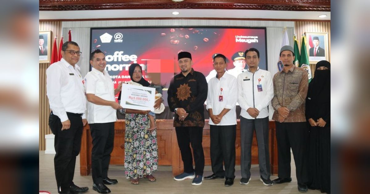 Pemko Lhokseumawe Bantu Biaya Berobat Balita Penderita Jantung Bocor