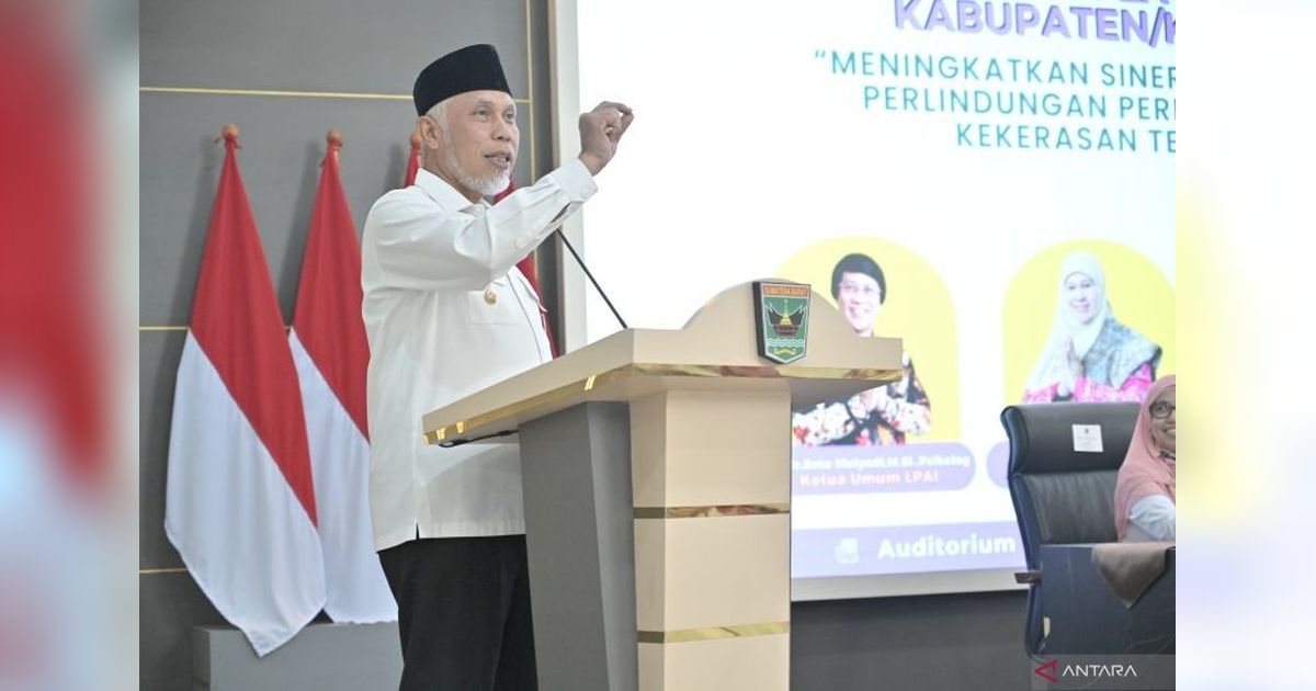 Gubernur Sumbar Soroti Perkawinan Anak: Faktor Ekonomi dan Budaya Jadi Penyebab Utama