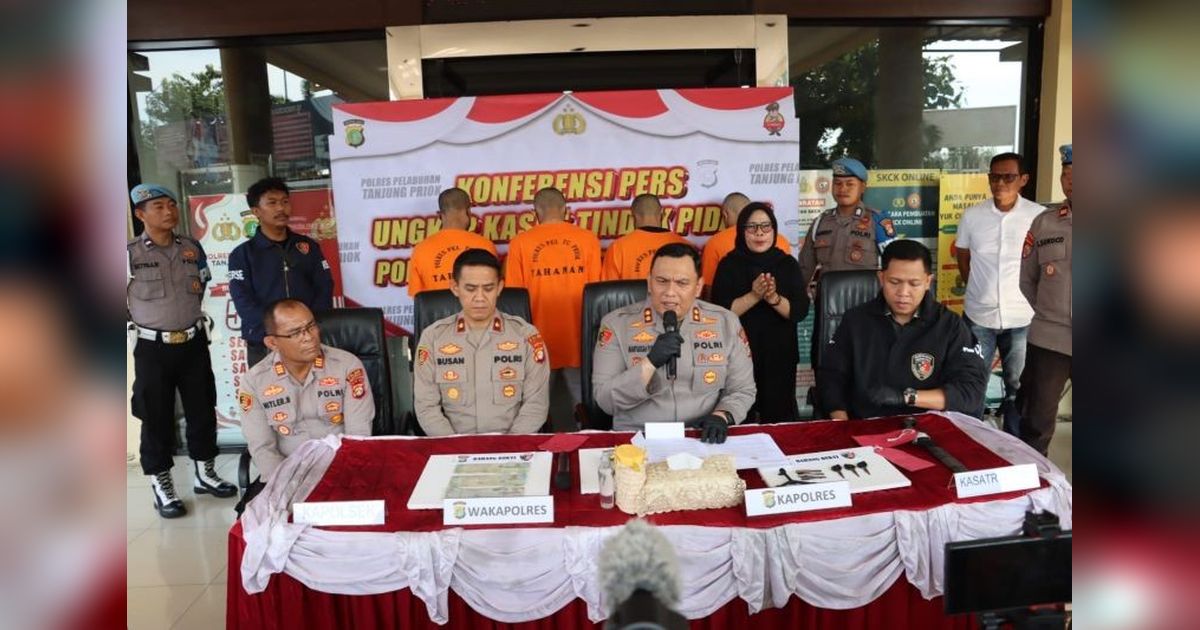 Polisi Tangkap Empat Pencuri Sepeda Motor di Jakarta Utara