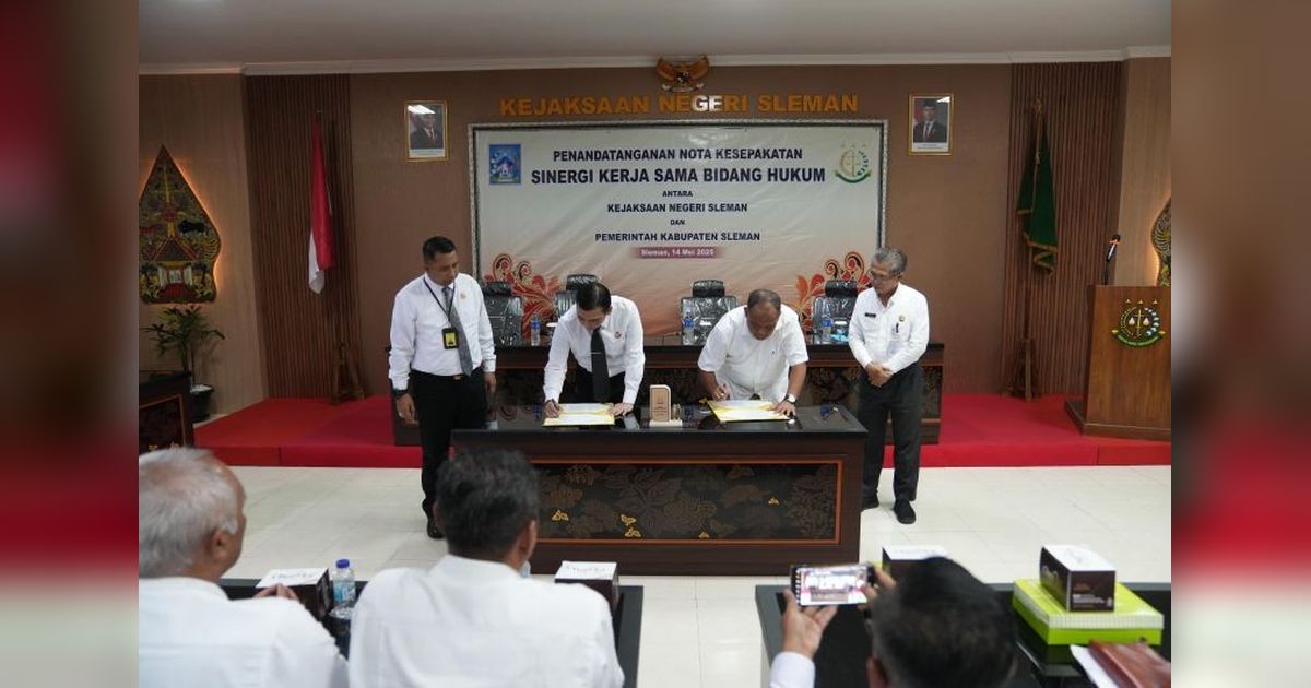 Pemkab Sleman dan Kejari Jalin Kerja Sama Tingkatkan Pelayanan Hukum