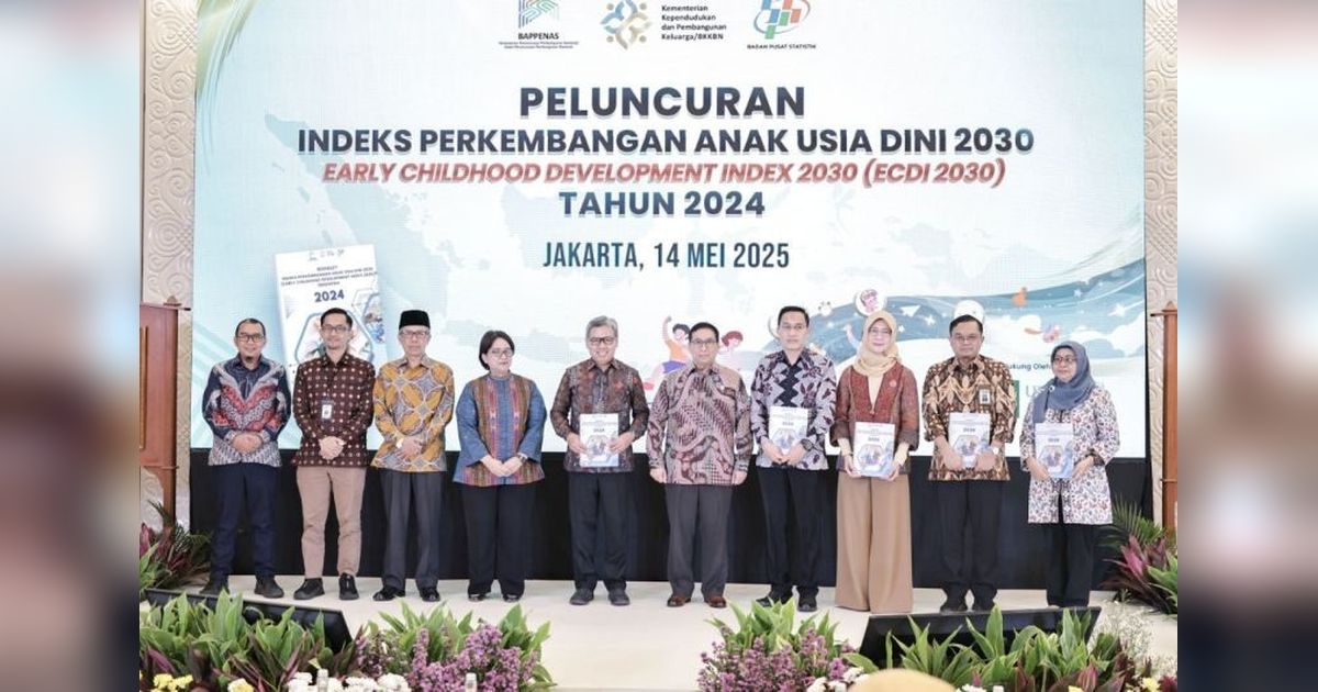 Bappenas Luncurkan Indeks Perkembangan Anak Usia Dini (ECDI) 2030: Menuju Generasi Emas Indonesia