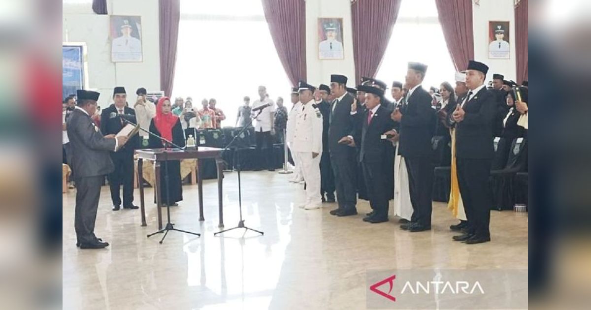 145 Pejabat Pemkab Kapuas Dilantik, Tujuh Kepala OPD Bergeser Jabatan