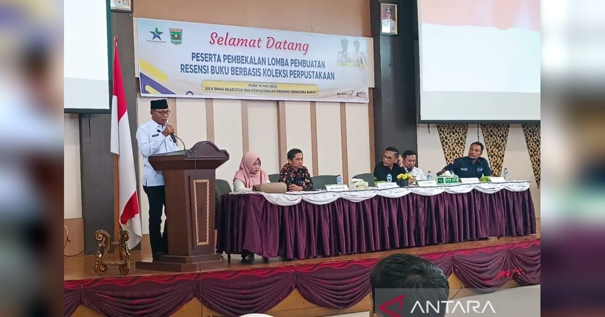 Sumatera Barat Dorong Minat Baca Generasi Muda Lewat Lomba Resensi Buku