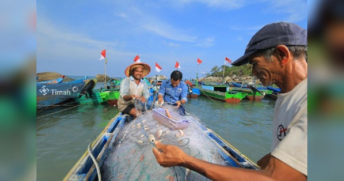 PT Timah Lindungi 1.611 Nelayan dengan BPJS Ketenagakerjaan