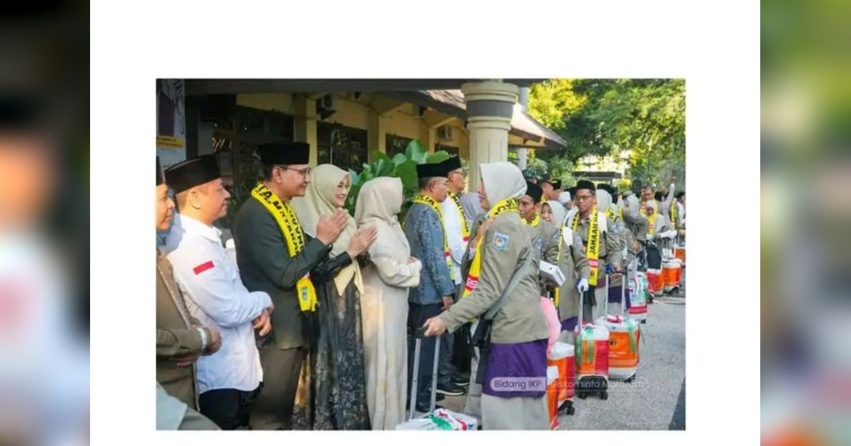 Pemberangkatan Haji Kota Mataram 2025: 696 Jamaah Tuntas Berangkat ke Tanah Suci