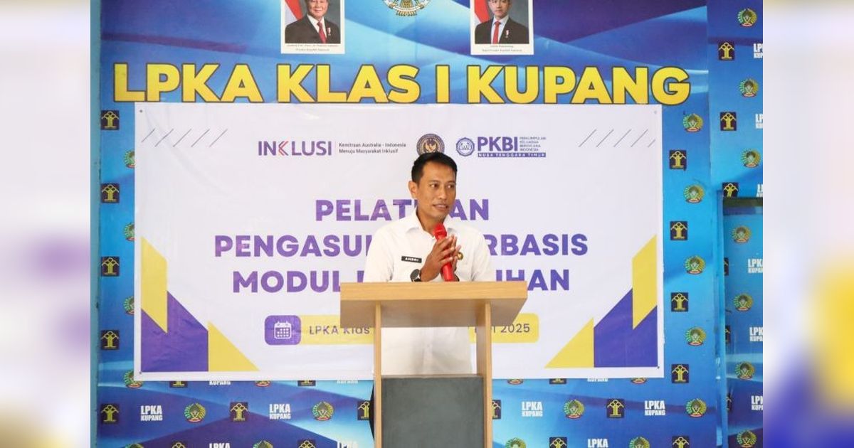 Kanwil Ditjenpas NTT Gelar Pelatihan Pola Asuh Inklusif di LPKA Kupang