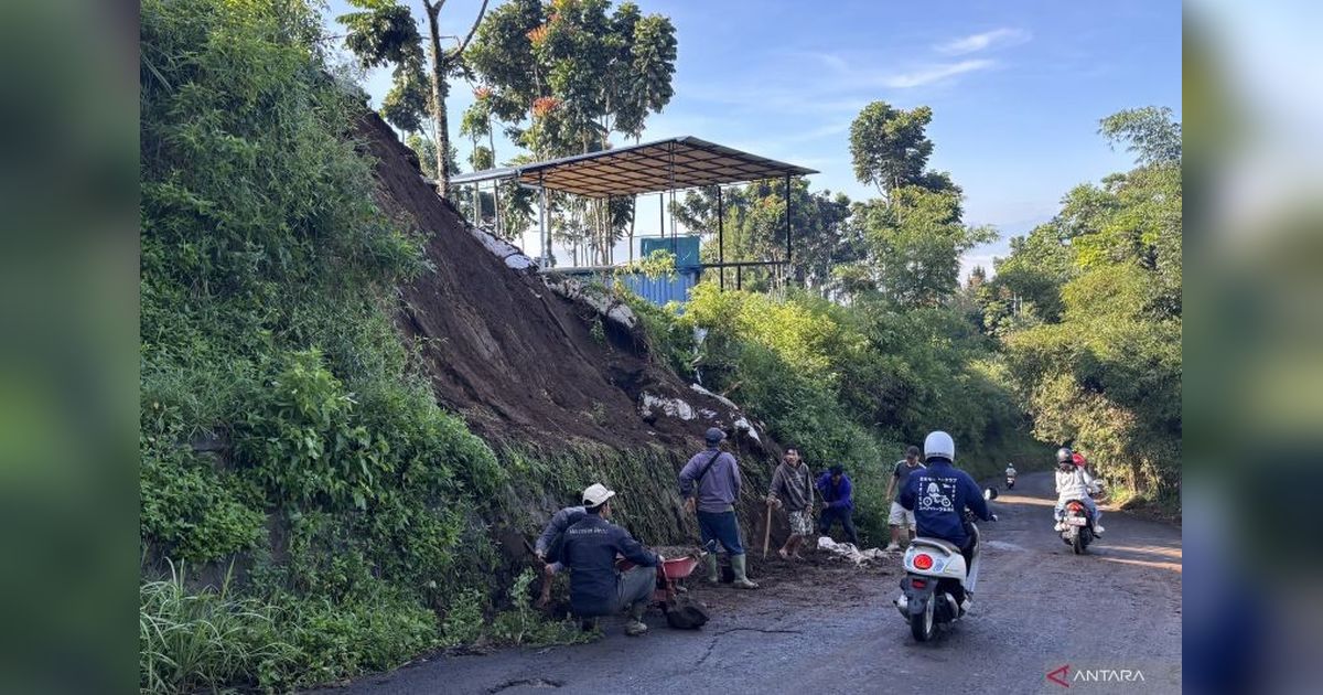 Longsor di Lembang, Bandung Barat: Empat Desa Terdampak, Tujuh Rumah Rusak