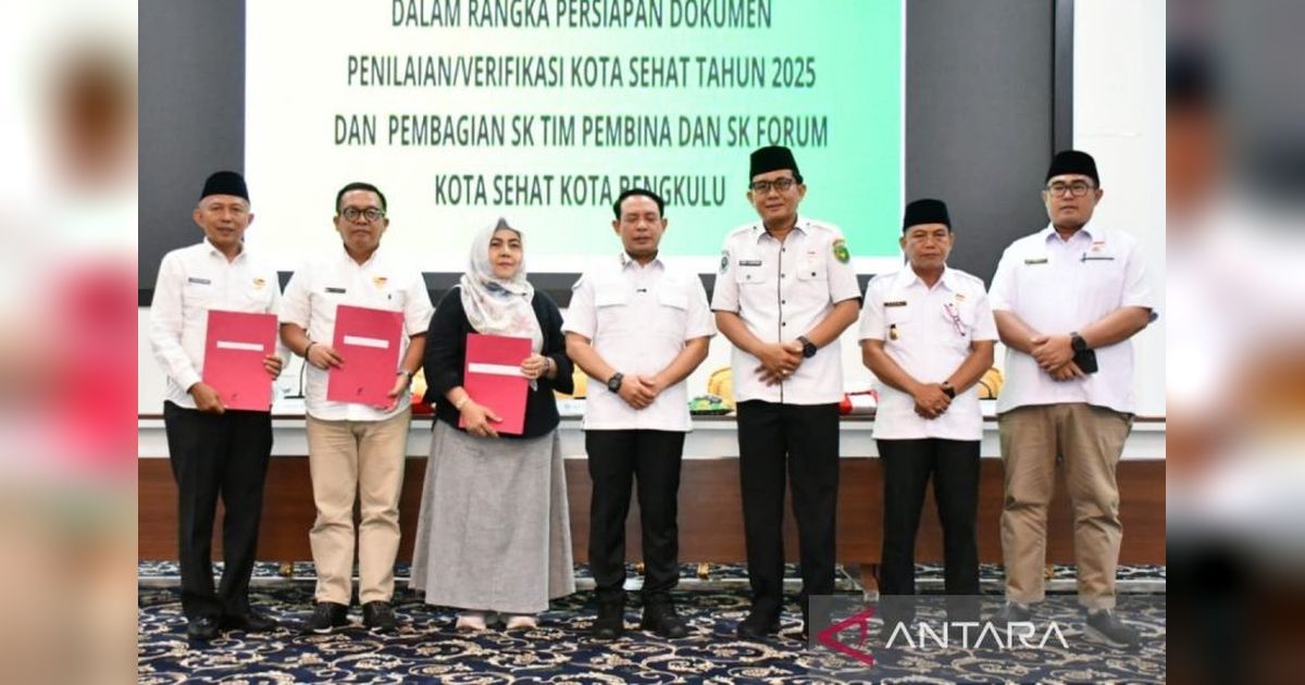 Pemkot Bengkulu Bidik Predikat Tertinggi Swasti Saba Wiwerda di Forum Kota Sehat 2025