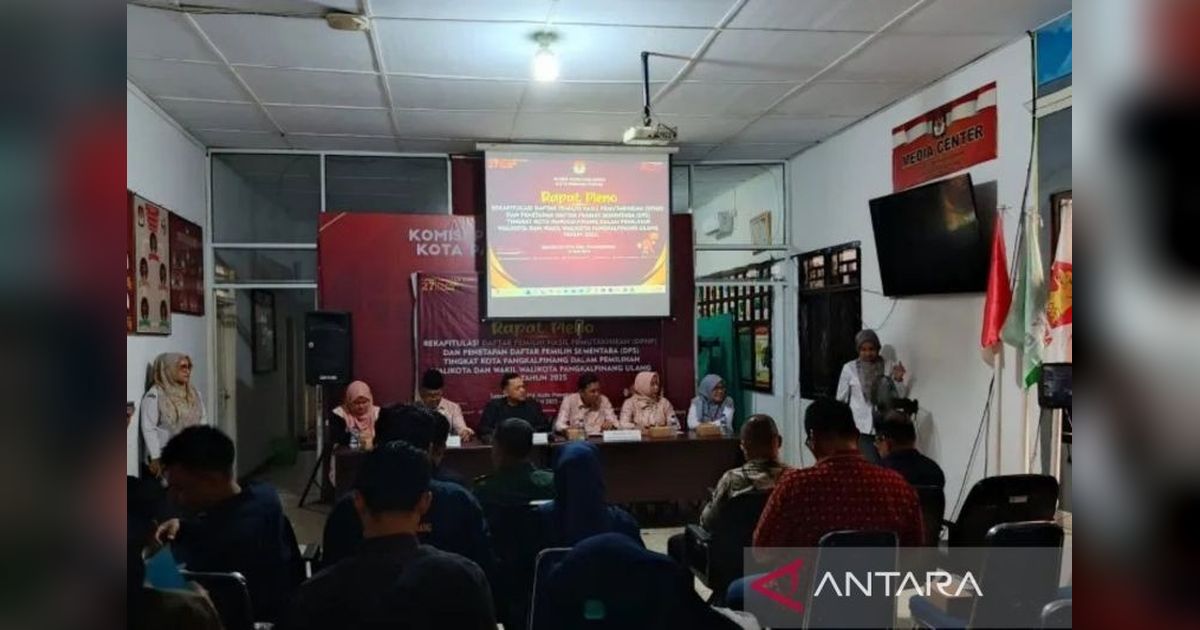 Pemkot Pangkalpinang Apresiasi Kelancaran Pendataan Pemilih Pilkada Ulang 2025