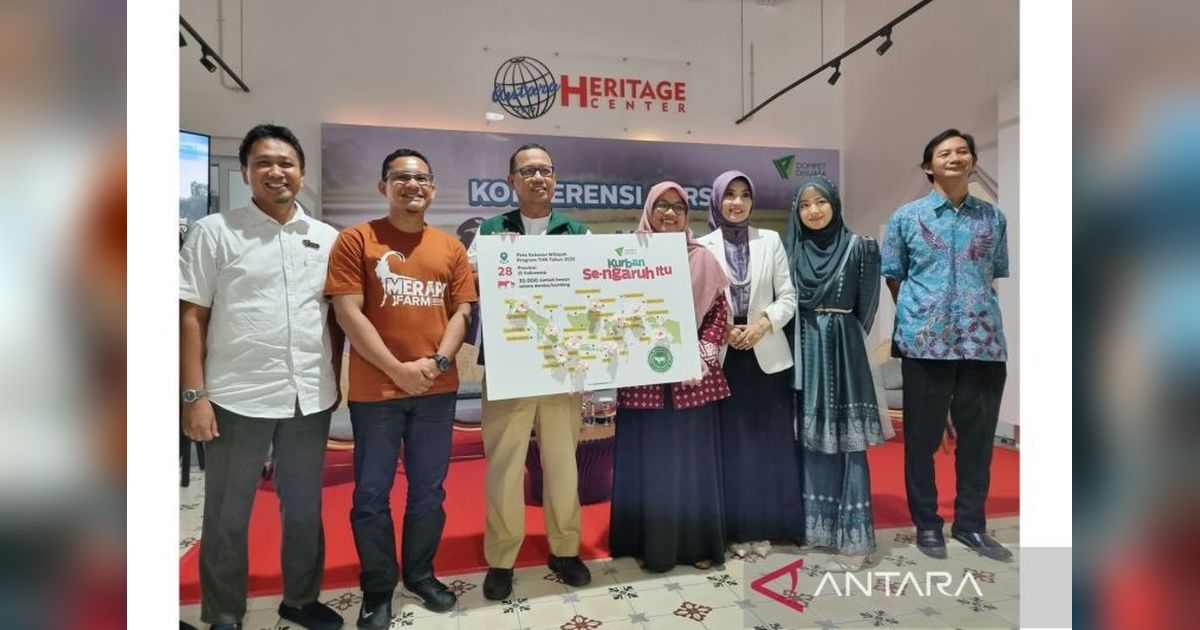 Dompet Dhuafa Targetkan 35.000 Kambing Kurban di Idul Adha 2024