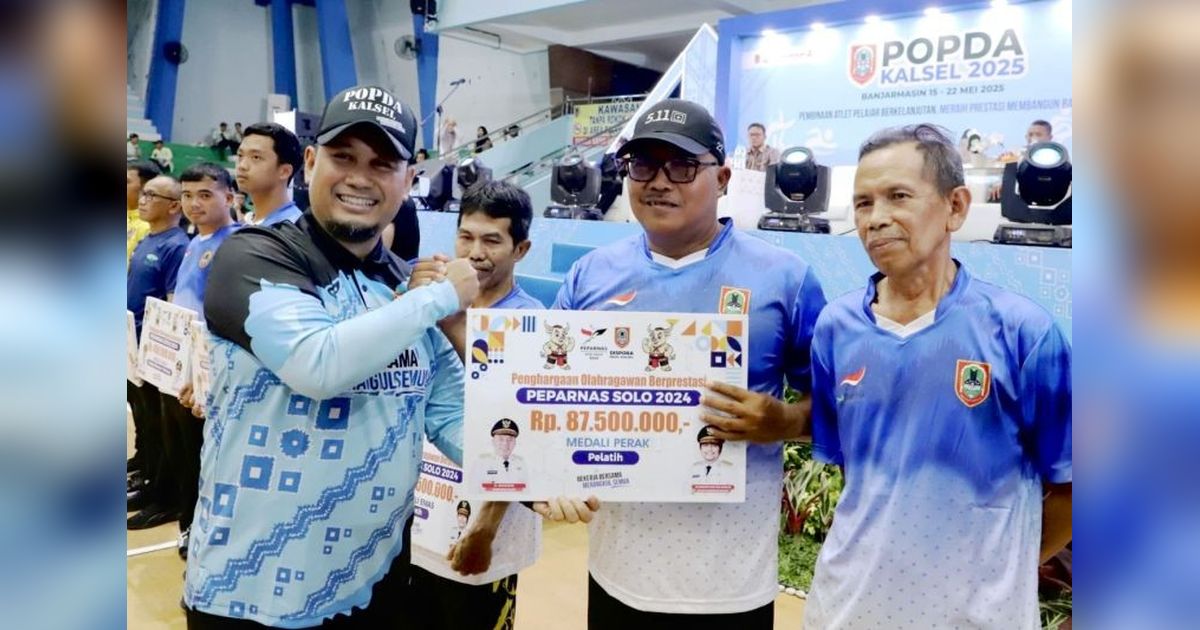 Kalsel Beri Bonus Rp62 Miliar untuk Atlet PON-Peparnas: Apresiasi Prestasi Membanggakan
