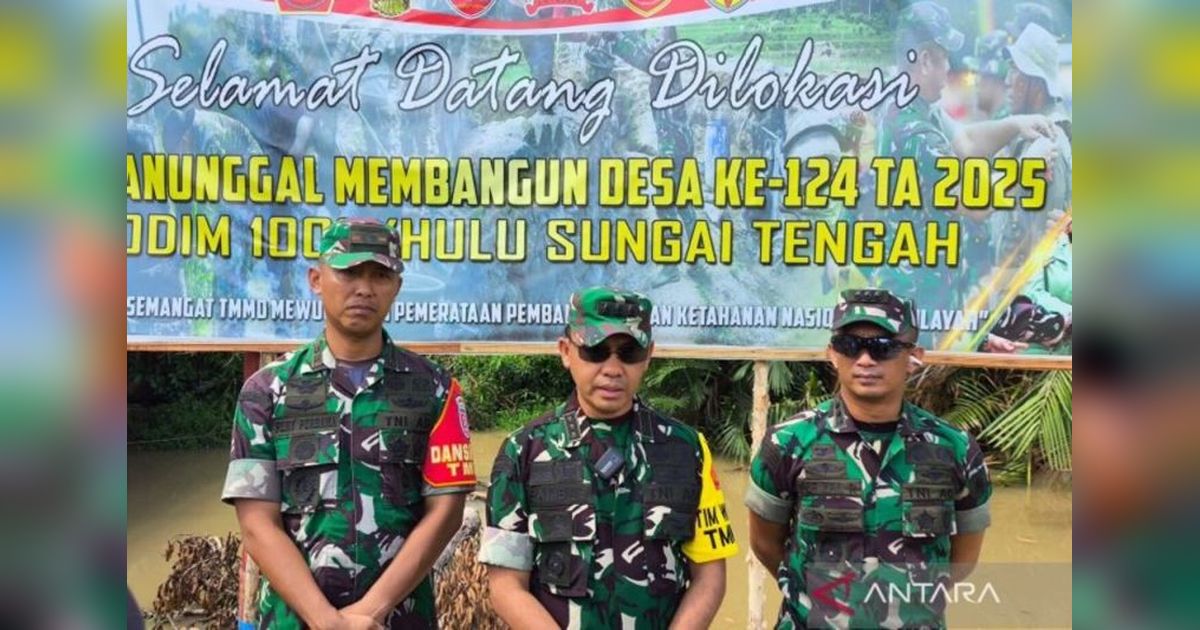 TMMD ke-124 Kodim 1002/HST: Tim Mabesad Optimis Proyek Infrastruktur di Hulu Sungai Tengah Rampung Tepat Waktu