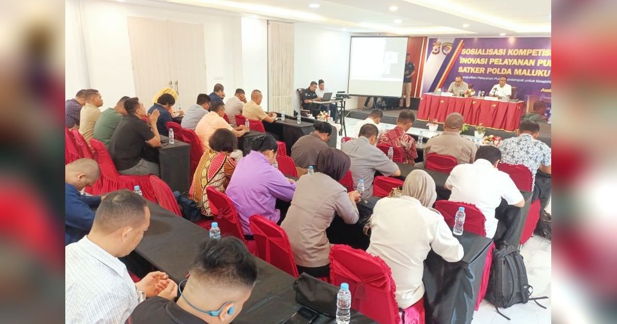 Polda Maluku Sosialisasikan Inovasi Pelayanan Publik untuk Tingkatkan Kepuasan Masyarakat