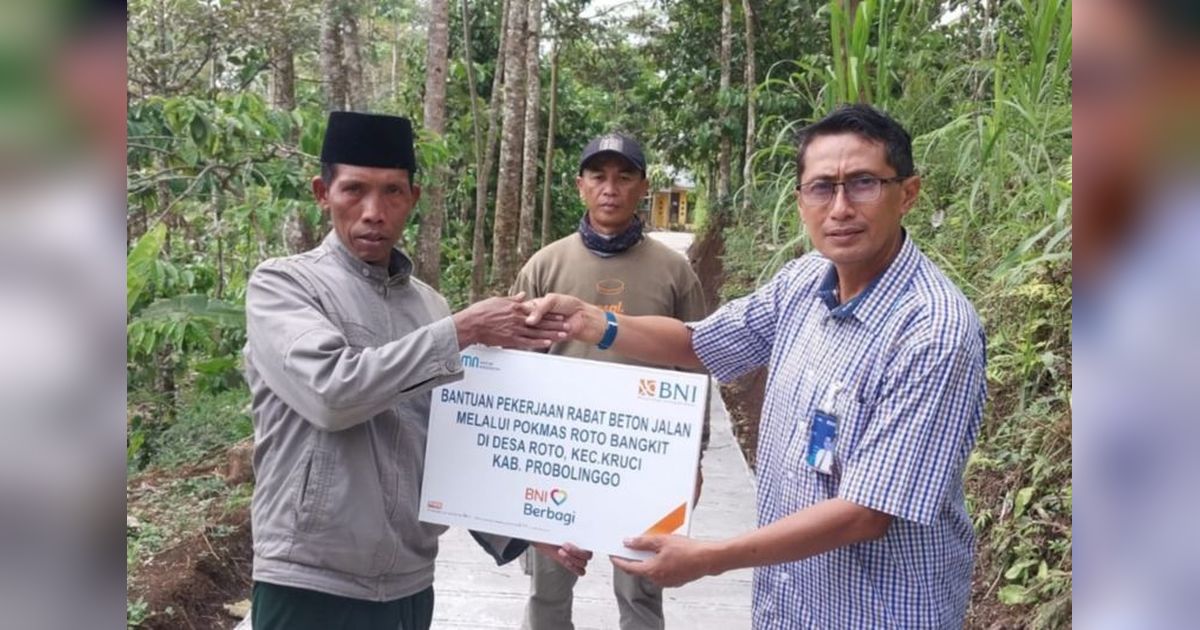 BNI Perbaiki Infrastruktur Desa di Jawa: Dorong Pemerataan Pembangunan Ekonomi