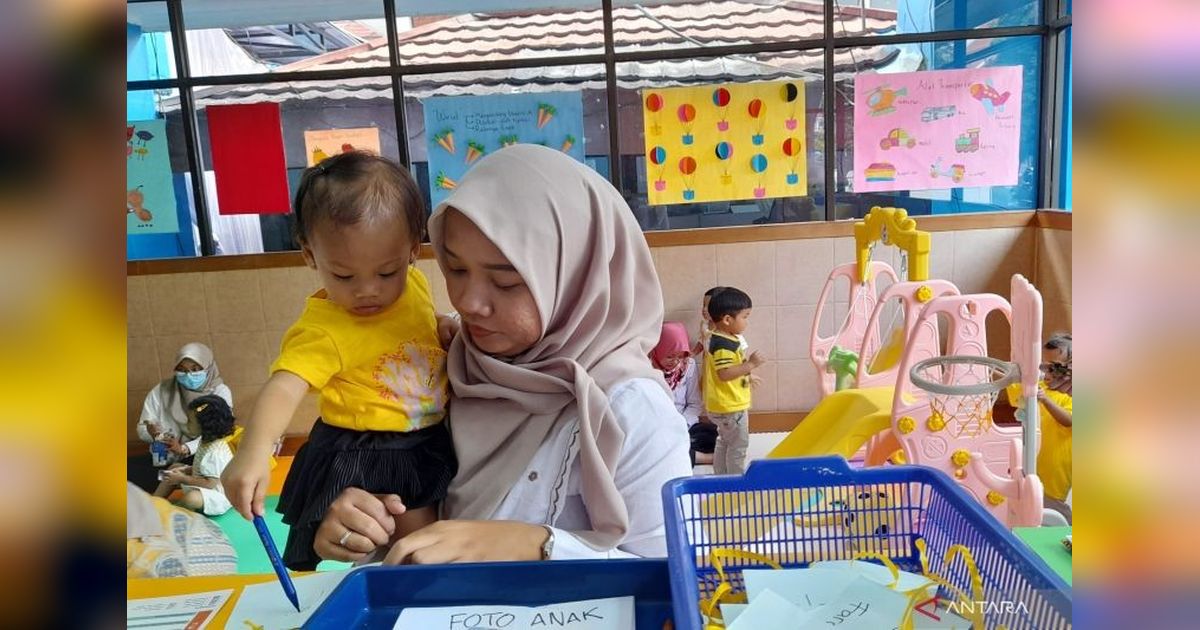 Anak di Taman Asuh Sayang Anak Dapat Makan Bergizi Gratis